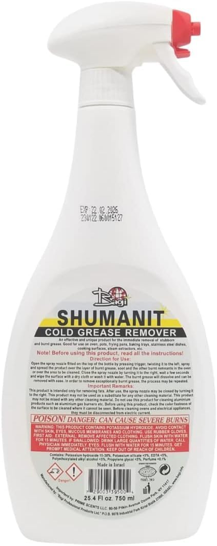 Bagi Shumanit – Removedor de grasa fría (paquete de 3)