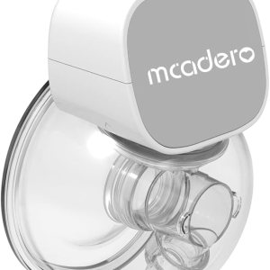 Mcadero Extractor de leche eléctrico M5, 4 modos y 12 niveles, pantalla LED, extractor de leche manos libres, extractor de leche portátil (gris) Mcadero Extractor de leche eléctrico M5, 4 modos y 12 niveles, pantalla LED, extractor de leche manos libres, extractor de leche portátil (gris)