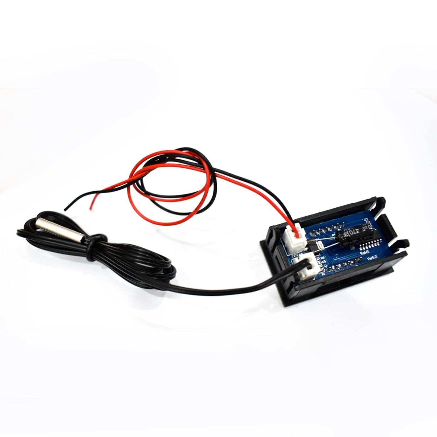 TUXING Termómetro digital para frigorífico, pantalla LCD, termostato, congelador, higrómetro electrónico de temperatura con sonda para compresor de