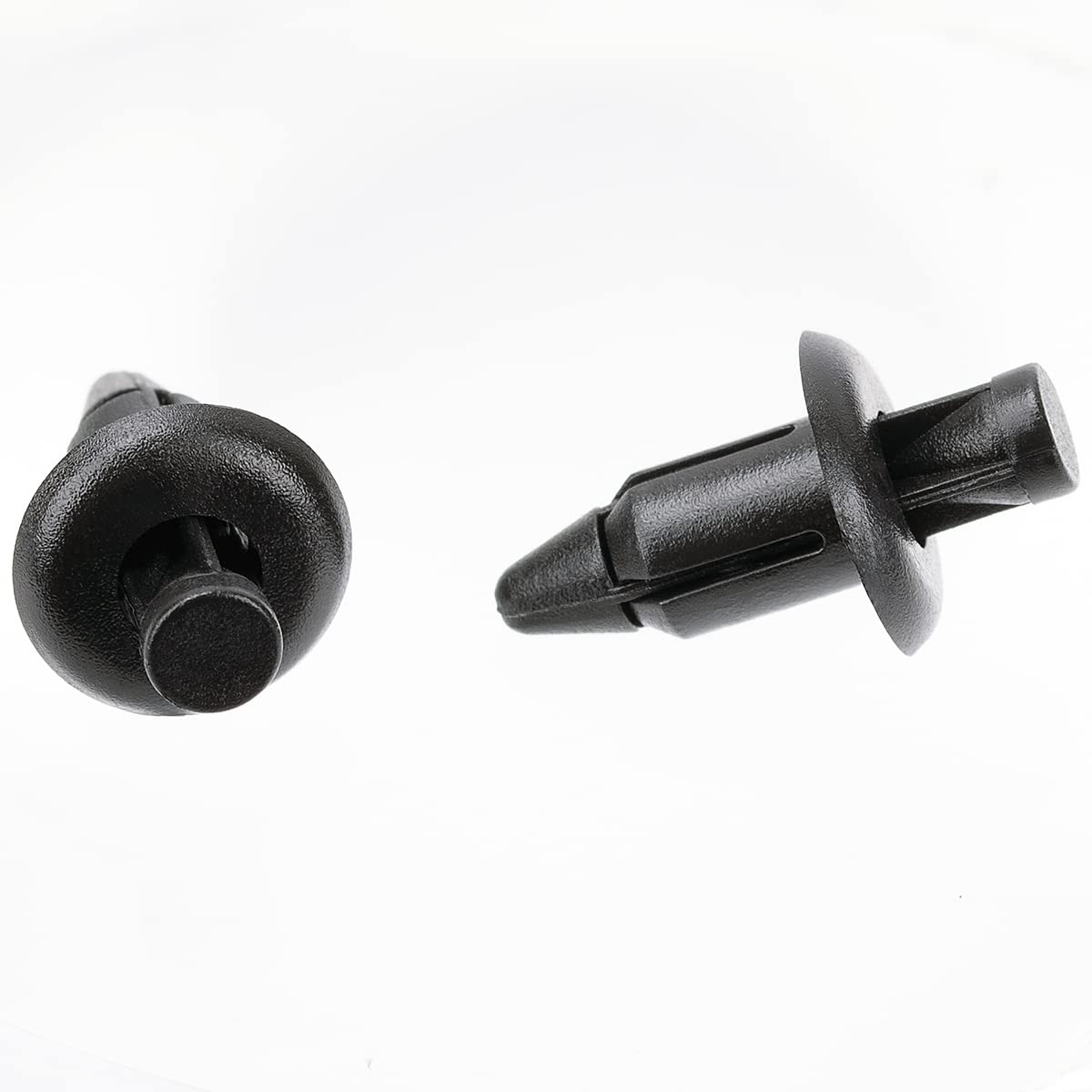 OAUTOO 25 clips de retención de panel de remache de plástico de 0.236 in para Honda Kawasaki Suzuki GSX-R Yamaha YZF R1 R6