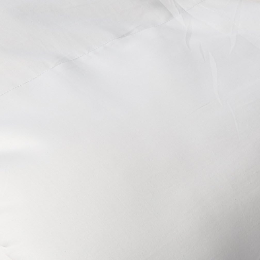 Blue Ridge Home Fashions Edredón de plumón alternativo Comforloft de algodón egipcio de 1000 hilos, tamaño matrimonialqueen, blanco