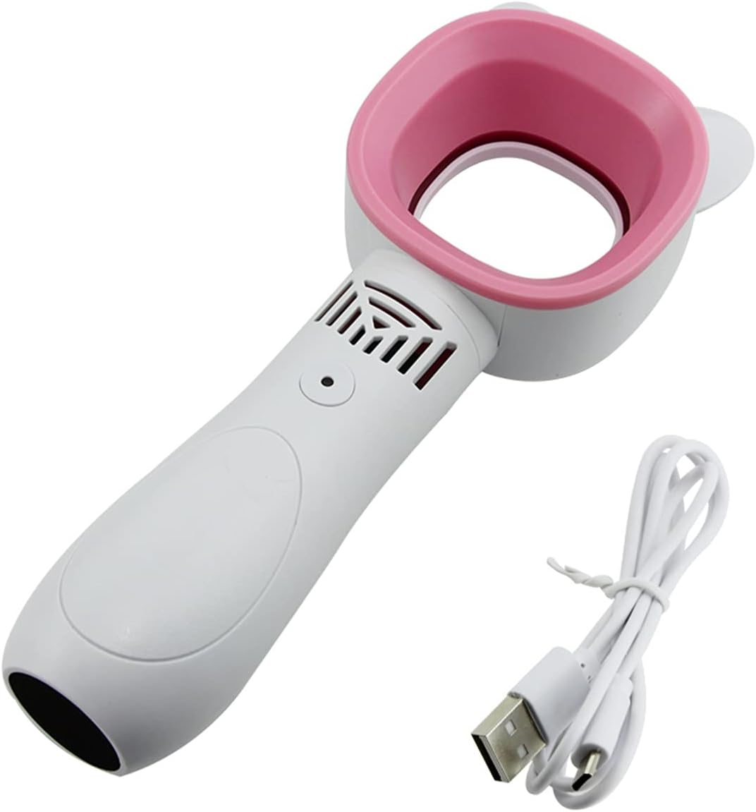 FLY WAY Ventilador portátil sin aspas recargable por USB, mini enfriador sin hojas, ventilador práctico con 3 velocidades ajustables de pie, pequeño