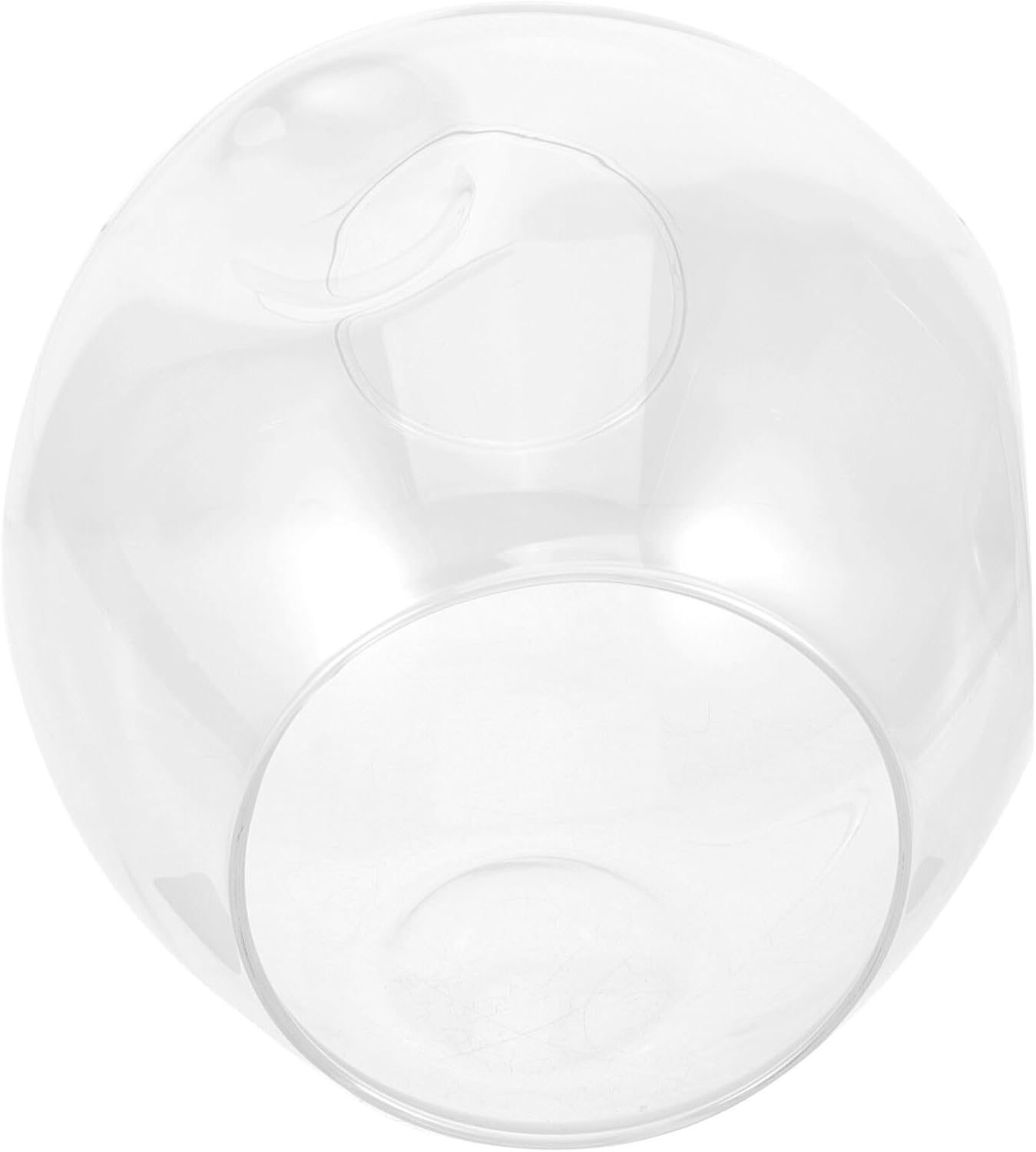 Beaupretty Pantalla de lámpara de pared Pantalla de globo de vidrio Pantalla de lámpara de repuesto de lámpara de vidrio Lámpara de vidrio Post