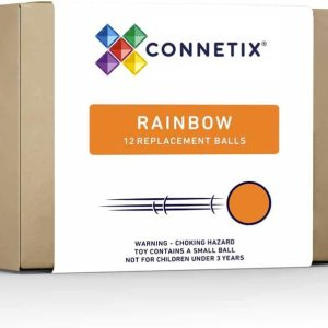 Connetix – Paquete de 12 bolas arcoíris Connetix – Paquete de 12 bolas arcoíris