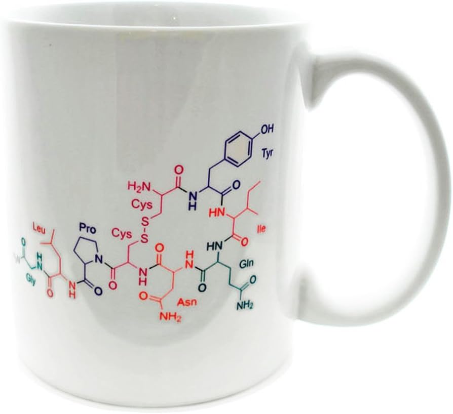 Oxytocin Love Hormona Compuesto químico Taza de café 11 Oz.
