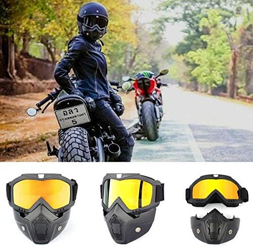 Gafas de motocicleta, máscara de motocross, máscara de motocross, gafas militares tácticas de combate, gafas de paintball CS