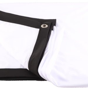 Pantalla de proyección 43, pantalla de proyección plegable, pantalla de proyector blanca no desaceleradora para películas de campamento al aire Pantalla de proyección 43, pantalla de proyección plegable, pantalla de proyector blanca no desaceleradora para películas de campamento al aire