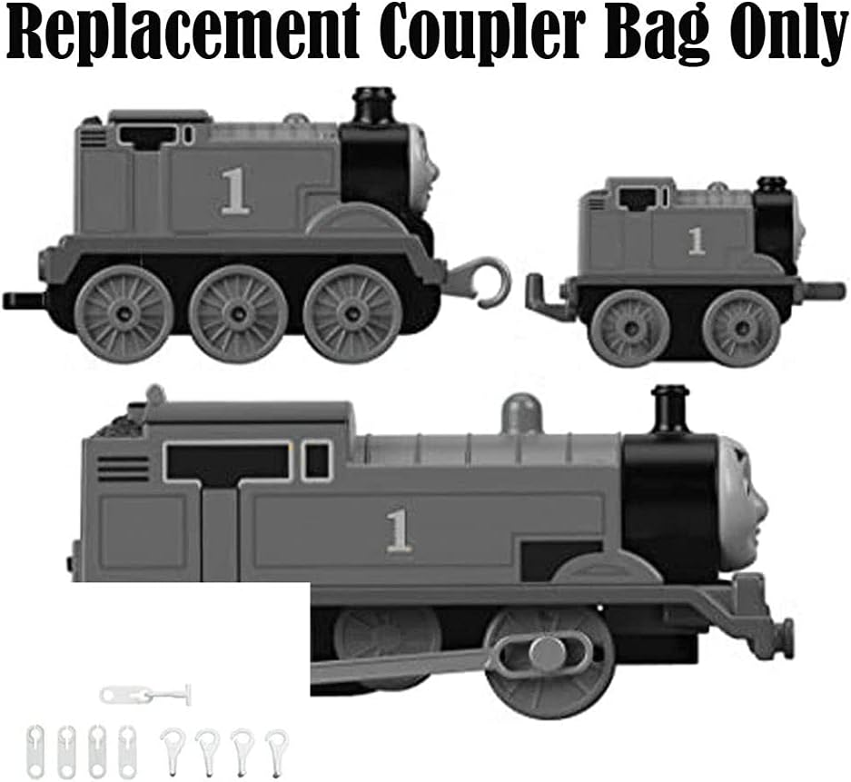 Piezas de repuesto para juegos de riel de tren de Thomas and Friends – R9205  Se adapta a muchos modelos  Bolsa acopladora de repuesto  5 conectores