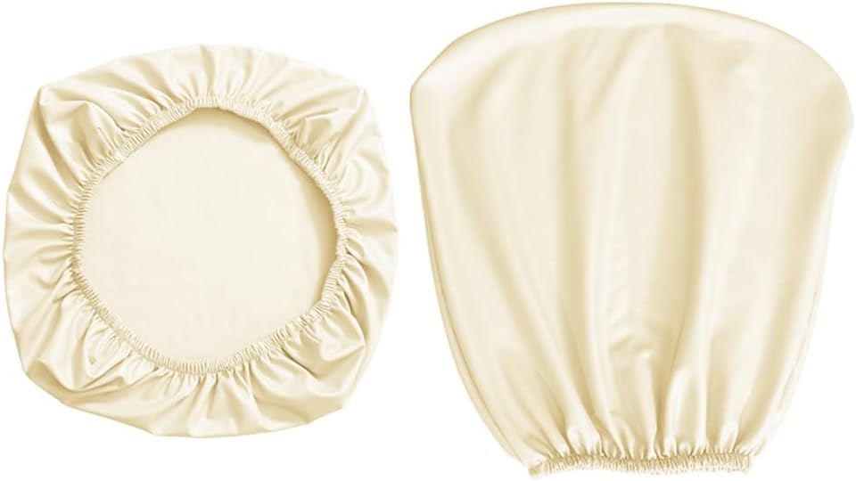 Funda para silla de oficina de poliuretano, impermeable, extraíble, funda de asiento + funda para respaldo, funda protectora elástica, ajuste