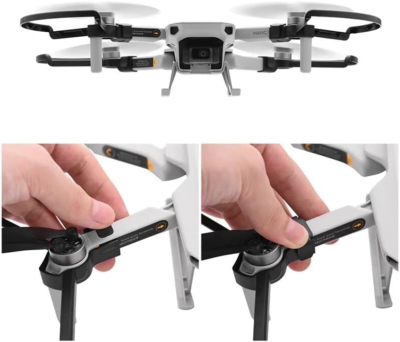 BRDRC Protector de hélice para DJI Mavic Mini Drone Release Anti-Colisión Anillo Protector Hélice, Guardias Quadcopter Accesorio