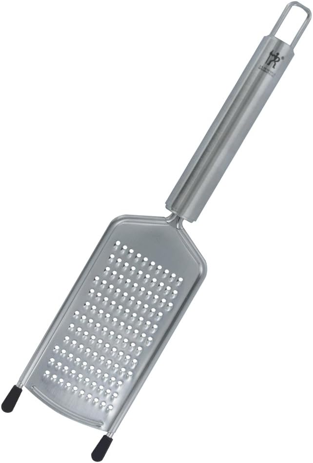 HENCKELS Herramientas de cocina Rallador de queso, tamaño único, acero inoxidable