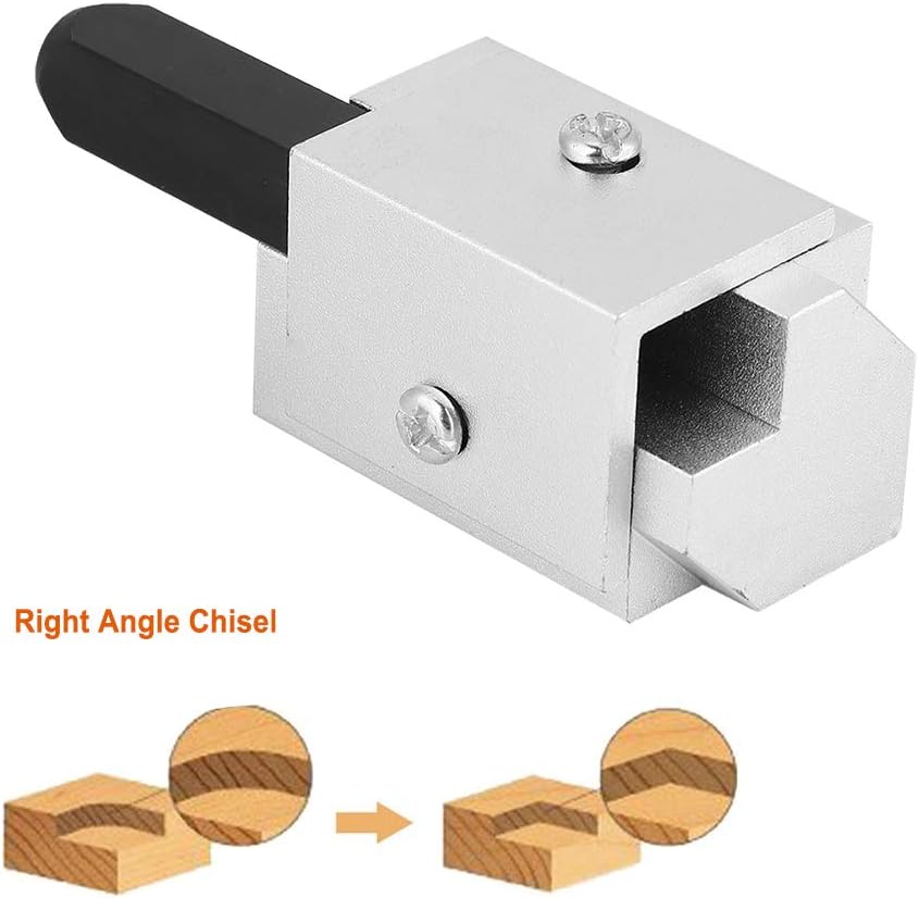 Cincel de esquina, punzón de ángulo recto para carpintería, cincel de madera de corte rápido, herramienta de corte cuadrado de madera para huecos de