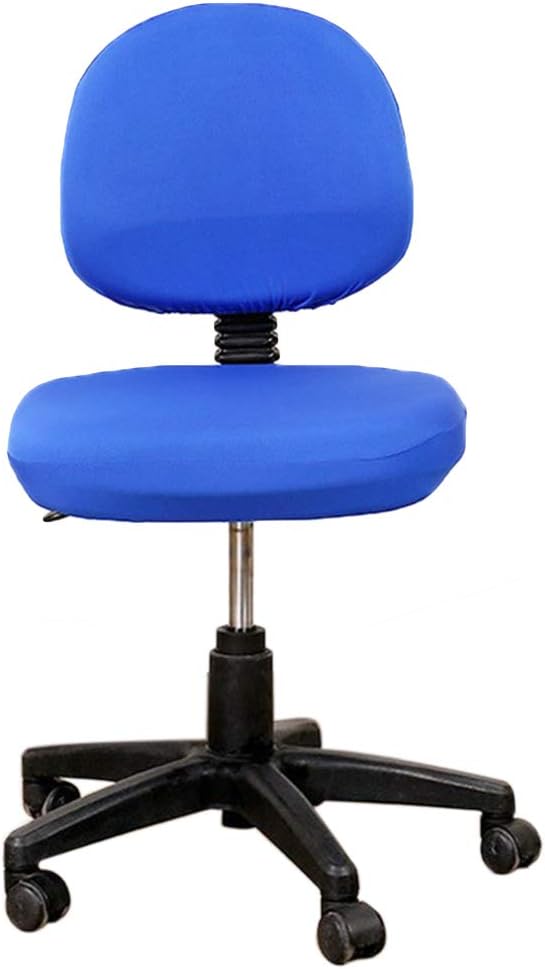 TOPINCN Funda de elastano suave y elástica para asiento y respaldo, funda universal para respaldo de silla de oficina y computadora, funda