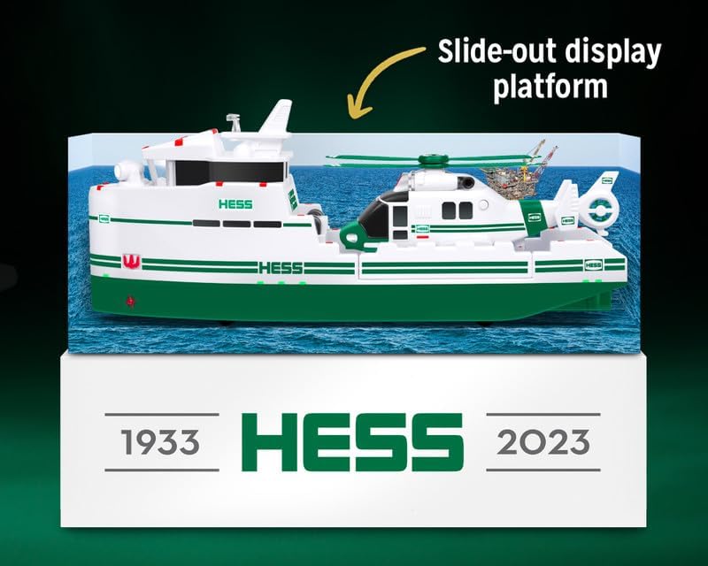 HESS Camión de juguete 2023 Edición para coleccionistas del 90 aniversario Ocean Explorer