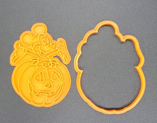 Micky Pikachuu Donald Stitch Halloween Cookie Cutter & Stamp