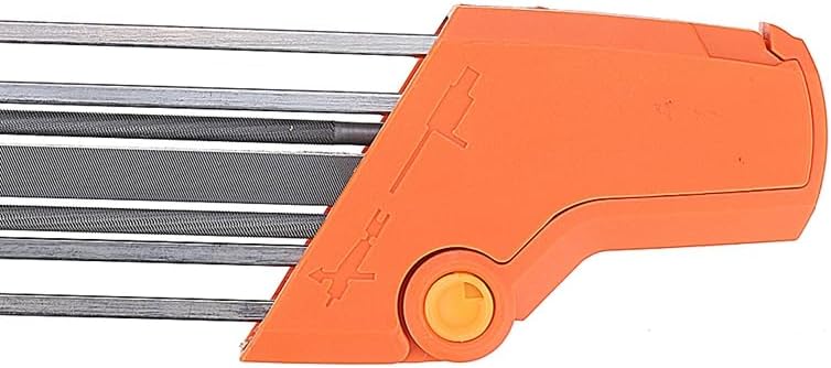 Afilador de cadena de motosierra 2 en 1, sacapuntas de cadena de 0.189 in para cadena de sierra de 0.325 pulgadas (.325 pulgadas P 0.189 in)