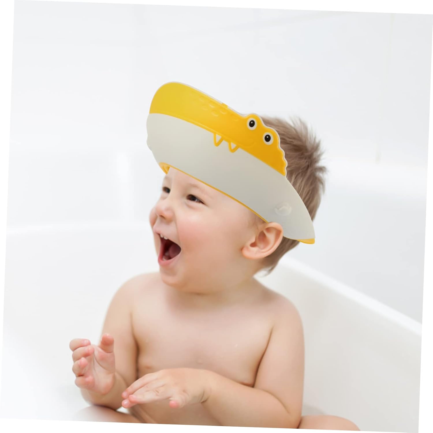 Gorro de champú para niños, gorra de ducha flexible para niños, champú para niños, sombrero de baño, productos de seguridad para el baño, taza de