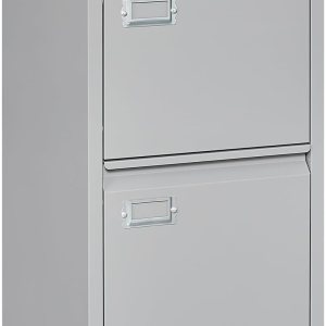 Archivador de 2 cajones, archivador vertical de 16.3 pulgadas de profundidad con cerradura, archivador de metal para oficina en casa, 2 cajones de Archivador de 2 cajones, archivador vertical de 16.3 pulgadas de profundidad con cerradura, archivador de metal para oficina en casa, 2 cajones de