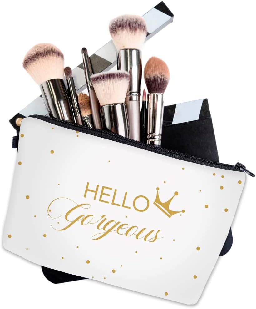 Loomiloo – Bolsa de cosméticos para mujer, adorable y espaciosa, bolsa de maquillaje de viaje, resistente al agua, accesorios para el organizador de
