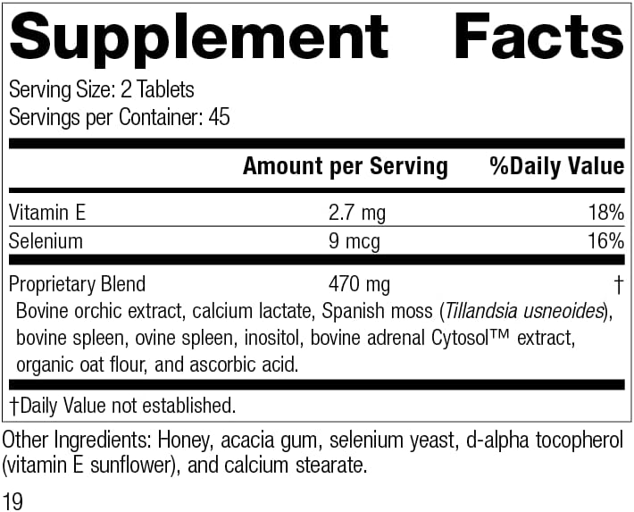 Proceso Estándar – Cataplex E2 – 90 Tabletas