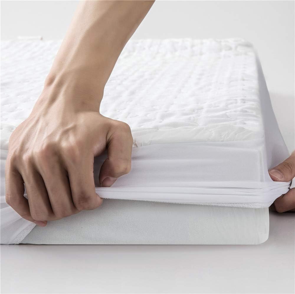 Protector de colchón para cuna, impermeable, 2 unidades