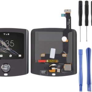 Reemplazo de pantalla LCD de teléfono celular Pantalla LCD secundaria para Motorola Razr 2019 con digitalizador Asamblea completa (negro) Accesorios Reemplazo de pantalla LCD de teléfono celular Pantalla LCD secundaria para Motorola Razr 2019 con digitalizador Asamblea completa (negro) Accesorios
