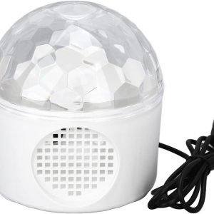 SYH&AQYE Bombilla estroboscópica LED de color cambiante, luz de escenario de cristal, bola de cristal, luz LED de iluminación ambiental, luz de bola SYH&AQYE Bombilla estroboscópica LED de color cambiante, luz de escenario de cristal, bola de cristal, luz LED de iluminación ambiental, luz de bola