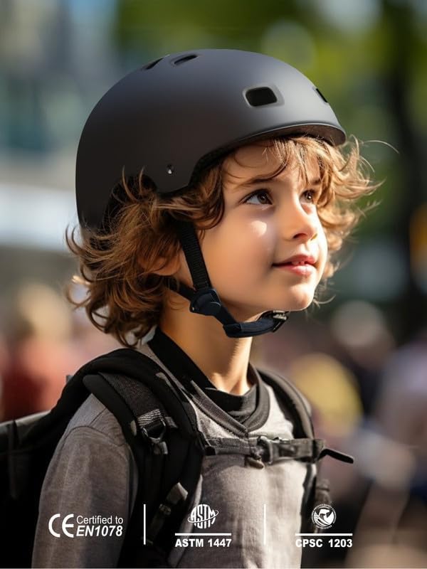 Casco de bicicleta para niñosbebés a niños de 12345678 años de edad, cascos para niños de 5 a 8  8 a 14 años, cascos de patineta para niños y niñas