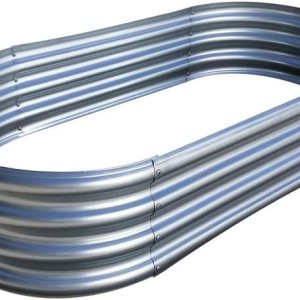 Jardineras de acero galvanizadas para jardín de flores y hierbas Jardineras de acero galvanizadas para jardín de flores y hierbas