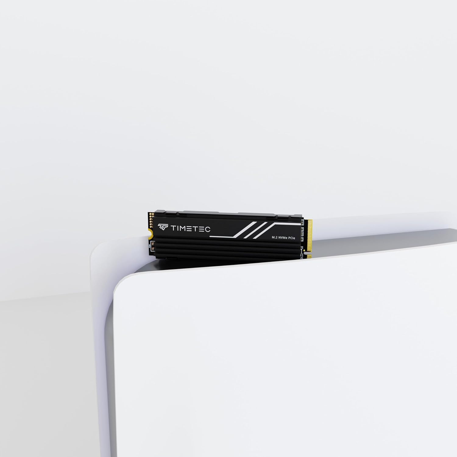 Timetec Disipador de calor PCIe 4.0 de 1 TB para juegos NVMe PCIe Gen4x4 M.2 2280 3D NAND TLC 1000TBW SLC caché velocidad de lecturaescritura de