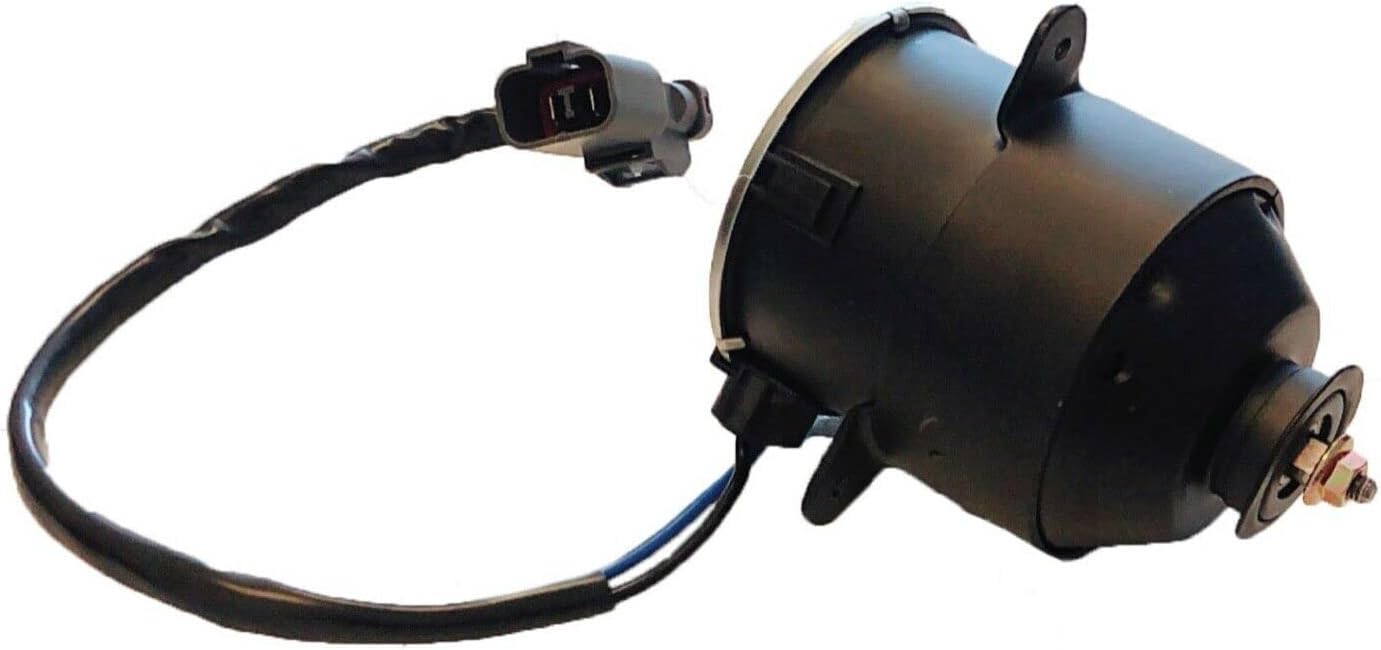 Motor de ventilador de radiador Well Auto 19030-PLC-003 2001 2002 2003 2004 2005 Civic Fit ventilador de 5 aspas L lado del conductor