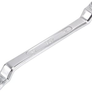 uxcell Llave métrica de extremo de caja doble de 0.394 in x 0.472 in con desplazamiento de 12 puntos, cromada, Cr-V uxcell Llave métrica de extremo de caja doble de 0.394 in x 0.472 in con desplazamiento de 12 puntos, cromada, Cr-V