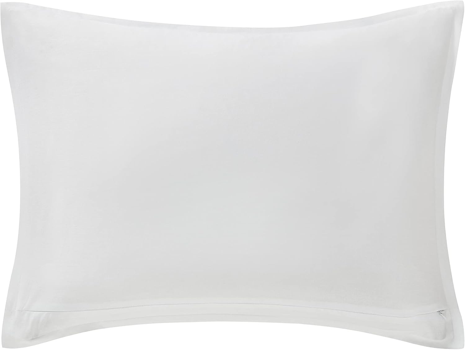 Nautica – Juego de funda de edredón tamaño King, ropa de cama suave con fundas a juego, decoración bordada inspirada en el hotel (azul marino Alden,
