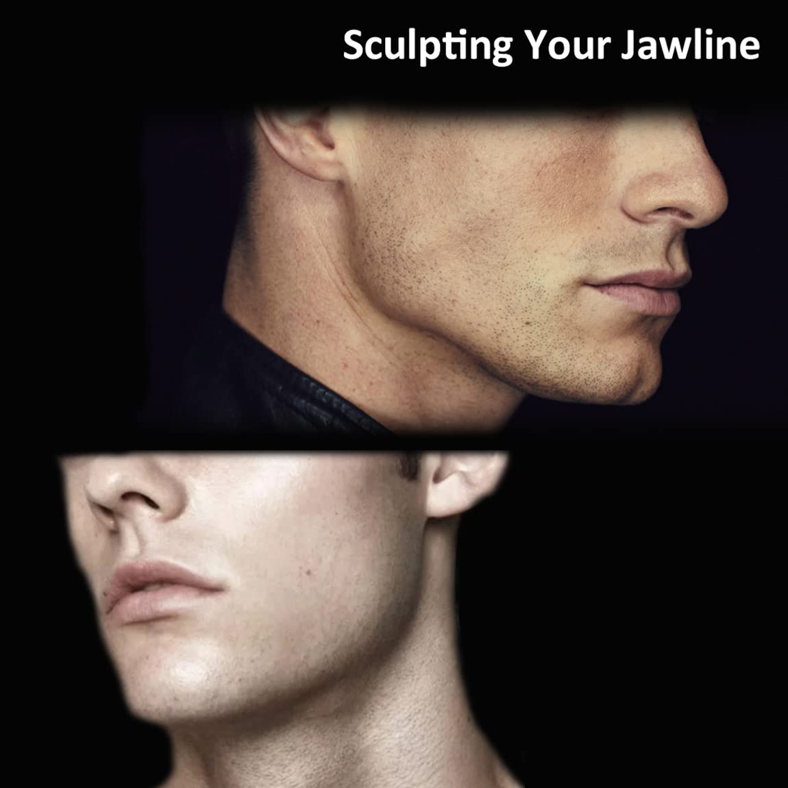 Bozamic Ejercitador de mandíbula mejorado, antiasfixia, de silicona, para mujeres y hombres, perfecto para usuarios principiantes y avanzados,