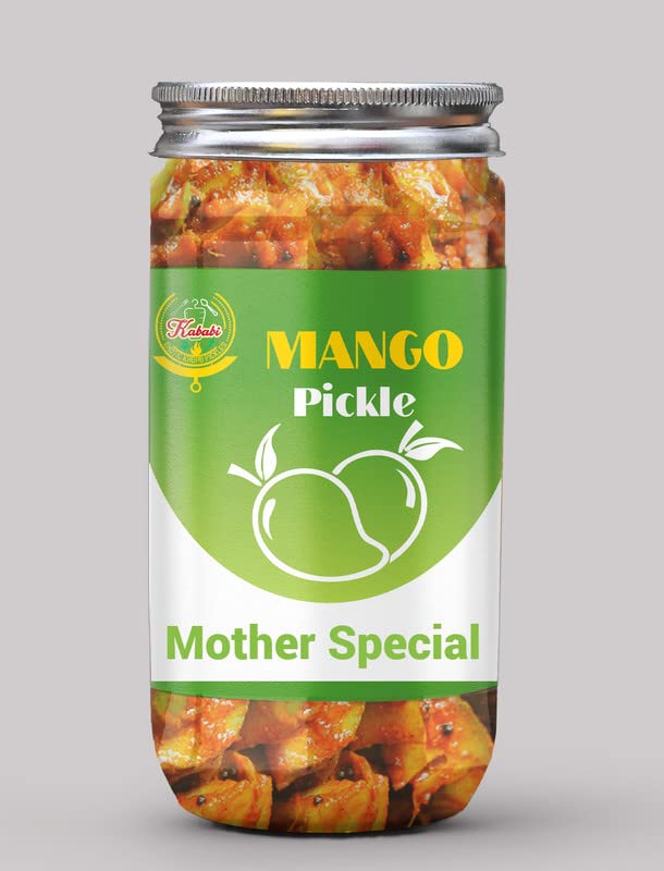 Mother Special Mango Pickle Mango Fresco CaseroAam Ka Aachar (400G) – Receta de la madre  Pepinillo orgánico del norte de la India  Pepinillo de