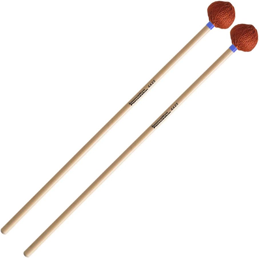 Innovative Percussion AA25 Rattan Series VibrphoneMarimba Mallets (medianos)