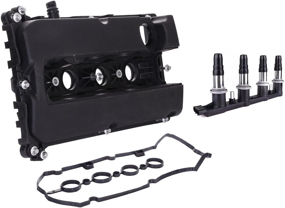 Upgrade Engine with NOTUDE’s Durable Valve Cover Set & Gasket – Perfect Fit for 2009-2011 for Che-vrolet A-veo 4door Sedan 1.6L – Premium for