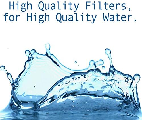 Baleen Filters – Paquete de 2 cartuchos de filtro de sedimentos para heridas de cuerda de 20 x 2.5 pulgadas de 20 micrones para HDX SWC-25-2020,