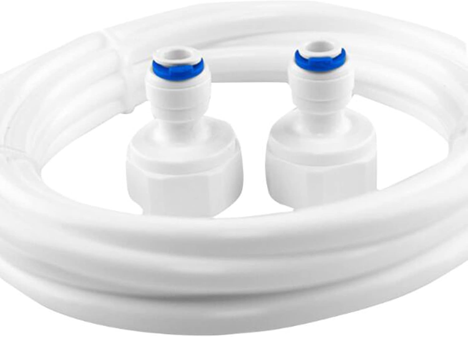 Kit de línea de agua para máquina de hielo de 14 pulgadas, tubo para máquina de hielo de 9.8 pies con conector, accesorios de conexión rápida de