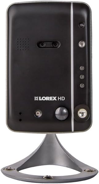 Lorex LNC216 Cámara de red inalámbrica HD de doble lente con resolución HD en tiempo real (negro)
