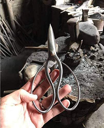 Handmade 8″ Multipurpose Scissors, Comfort-Grip Handles and Sturdy Build – Perfect for Office, Kitchen and Outdoors – Ideal Housewarming Gift and
