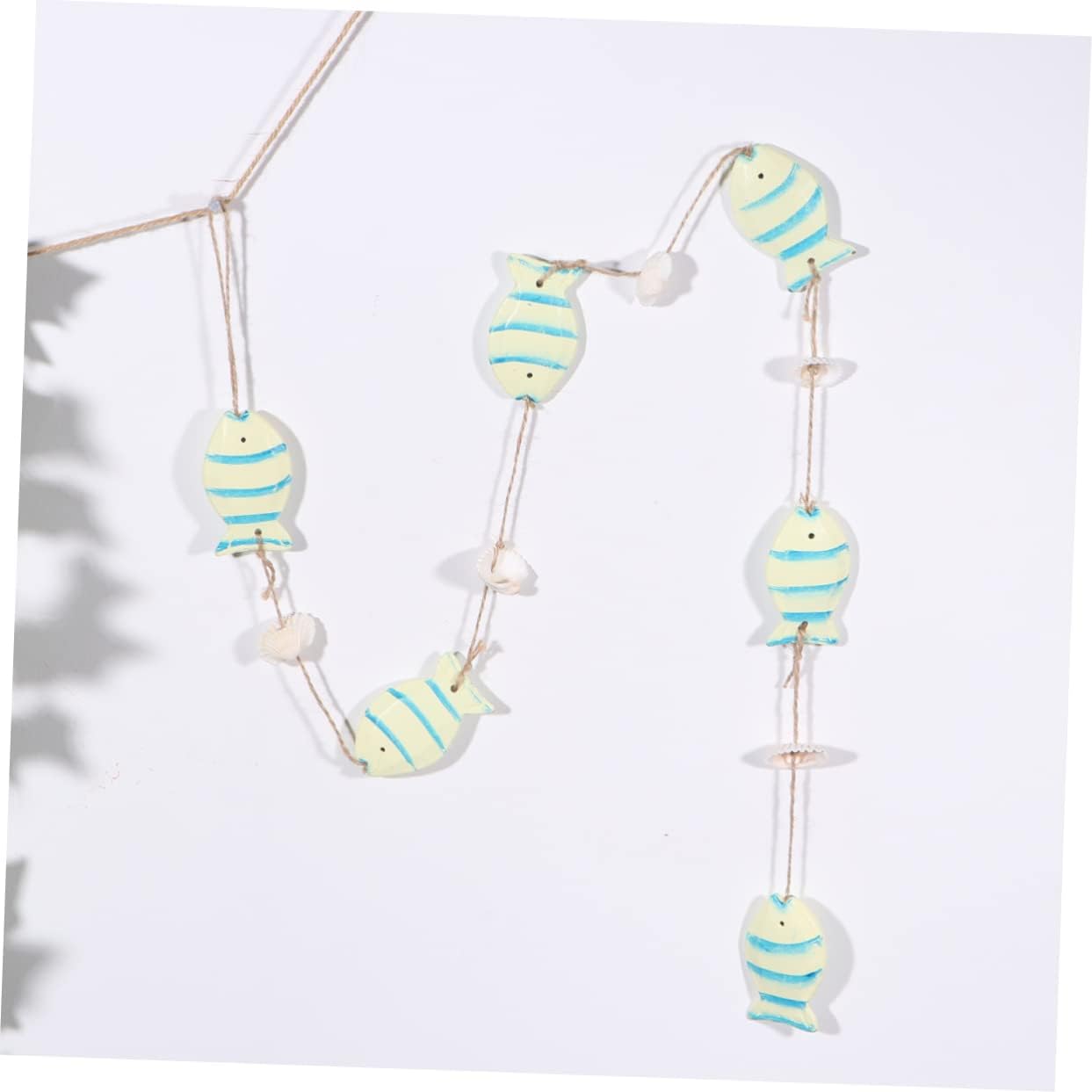 Garneck 3 piezas de decoraciones para salas de casa de madera adornos de casa mini adorno de playa decoración de puerta para el hogar, decoración de