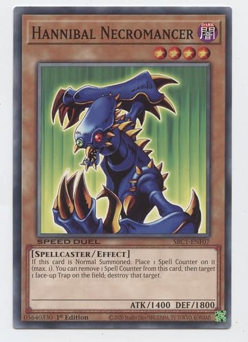 YU-GI-OH! Nigromante de Hannibal – SBC1-ENF07 – Común – 1 Edición