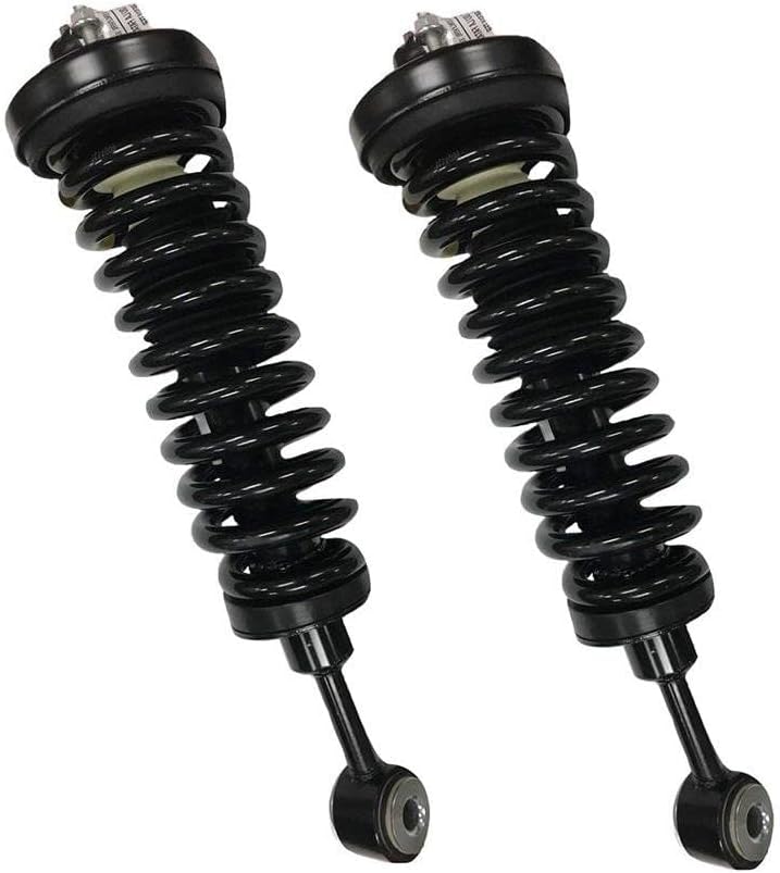Shoxtec Reemplazo completo del conjunto del puntal delantero para Ford Expedition 2003-2006 Lincoln Navigator 2003-2006 Amortiguador de resorte