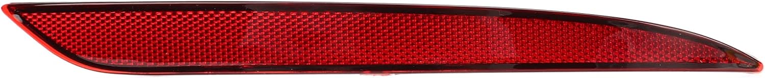 Reflector de parachoques trasero para Tesla Model 3 2017 a 2023, lente roja, luz reflectora trasera de automóvil, repuesto de luces de parachoques