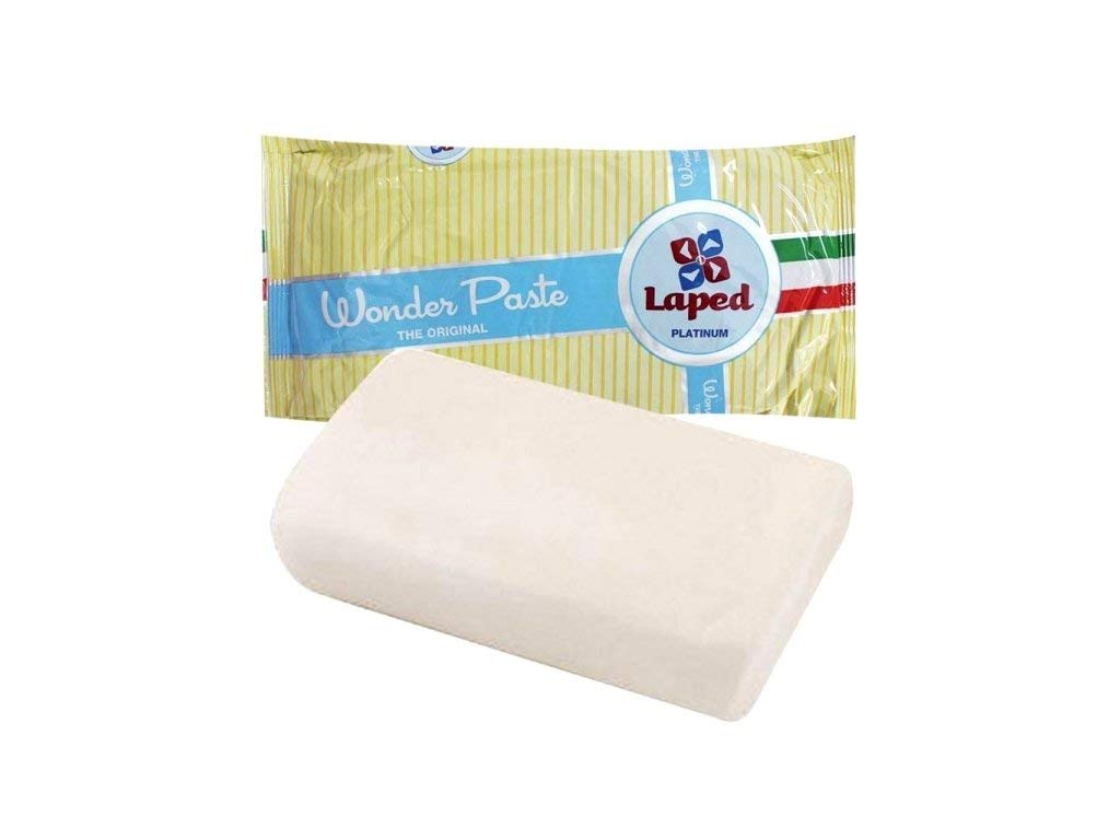 Laped Wonder Paste Fondant, 2.2 libras, color blanco