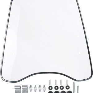 Shiwaki Deflector de viento claro del parabrisas para la motocicleta moto scooter Shiwaki Deflector de viento claro del parabrisas para la motocicleta moto scooter