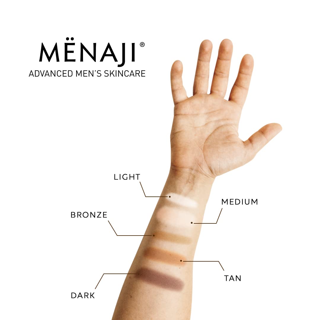 Menaji HDPV Polvo antibrillo (bronce)  Maquillaje facial antibrillo para hombres  Polvo facial de alta definición  Polvo facial agradable a la piel