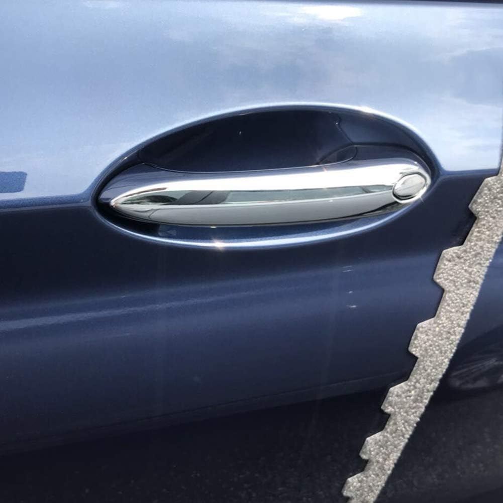 Beautost Compatible con BMW X3 2018 2019 2020 2021 Nuevo X5 2019 2020 2021 cromado manija de puerta  cubierta de cuenco de puerta (cubierta de