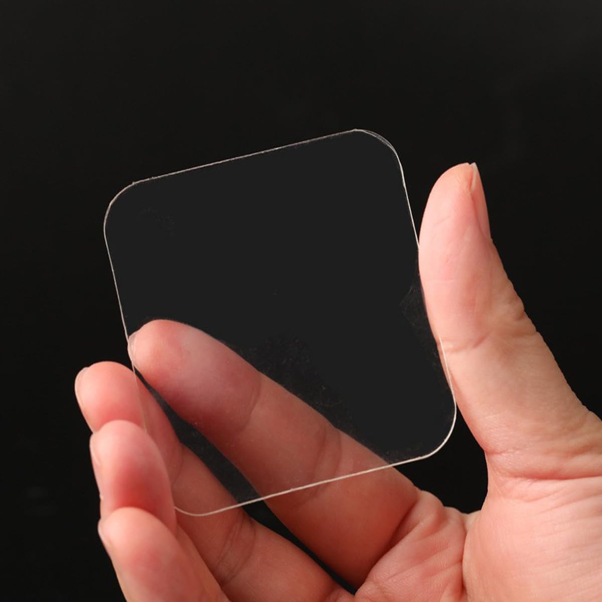 20PCS Double Sided Tape, 2-38in Two Sided Squares Nano Clear Mounting Tape Picture Hanging Adhesive Strips,Wall Tape Sticky Poster Tape Decor Carpet